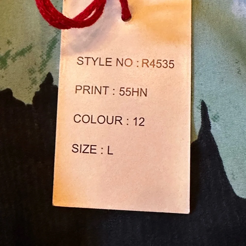 RAGA NWT Size‎ Large Multicolor Floral Dress - Picture 11 of 16